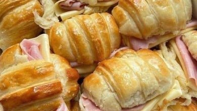 Photo of Ham and cheese croissants