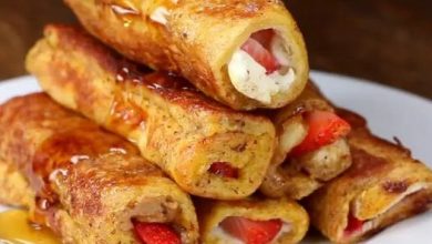Photo of Strawberry Cream Cheese French Toast Roll-Ups Recipe