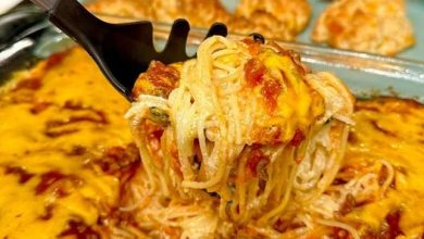 Photo of Spaghetti with Cheese Casserole
