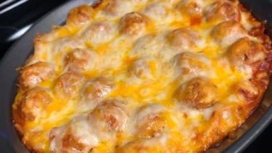 Photo of BAKED SPAGHETTI AND MEATBALLS