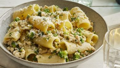 Photo of Rigatoni with Chicken and Broccoli Bolognese